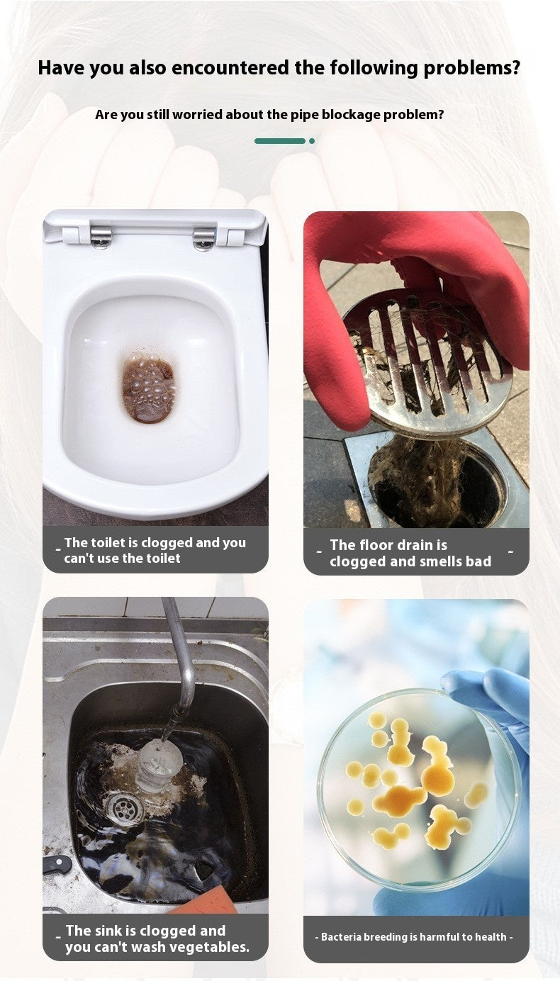 Powerful Pipeline Dredging Agent (Packaging updated. Formula unchanged)