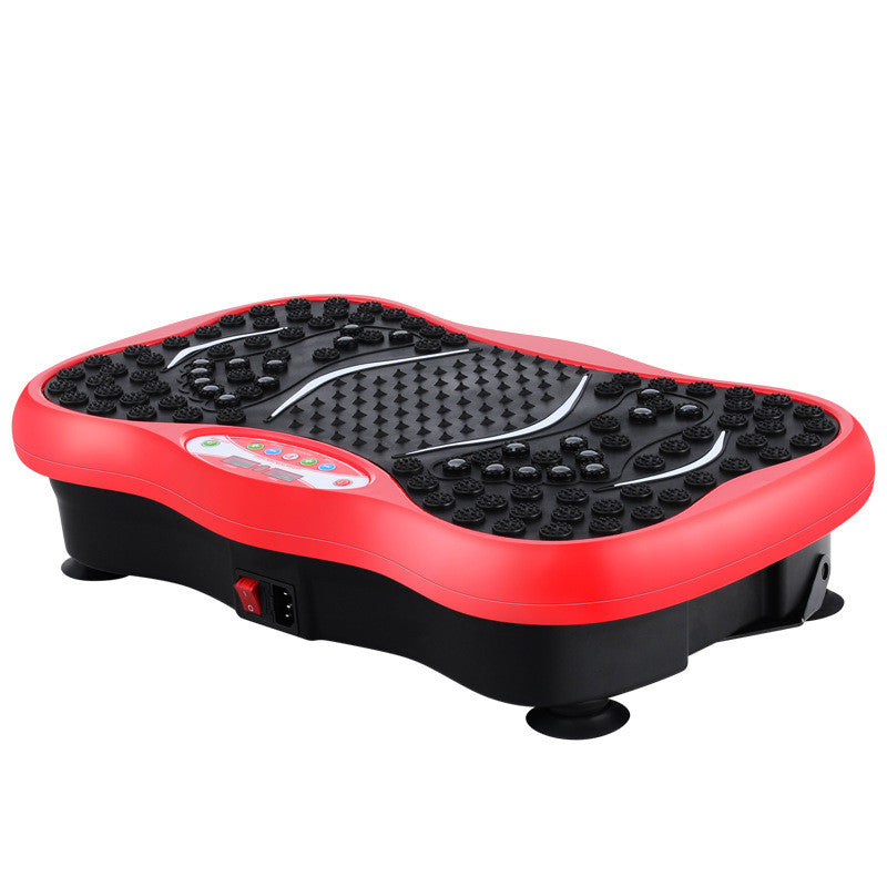 Vibration Shaping Fitness Platform with Resistance Bands & Remote