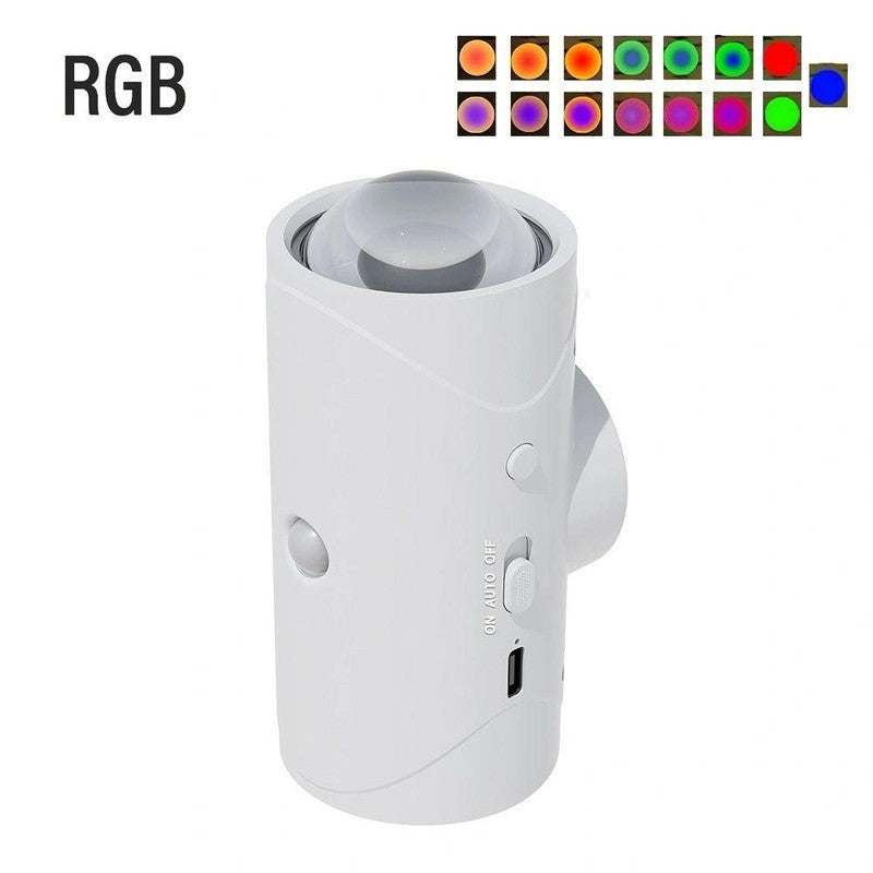 Smart Rechargeable RGB Motion Sensor Light
