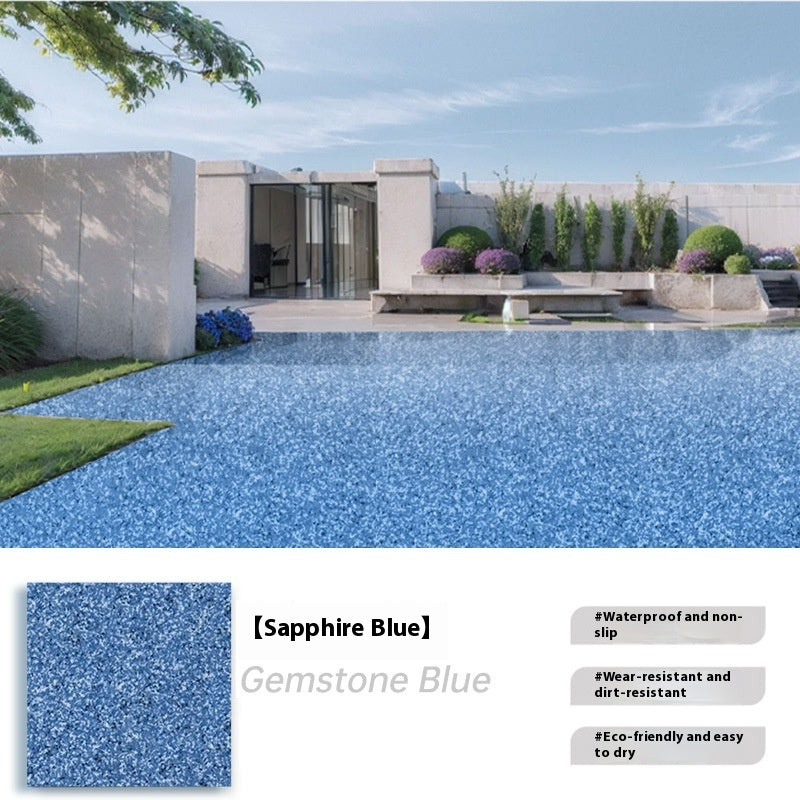 High-Gloss Marble Effect Epoxy Floor Coating 500g