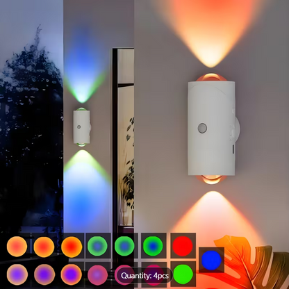 Smart Rechargeable RGB Motion Sensor Light