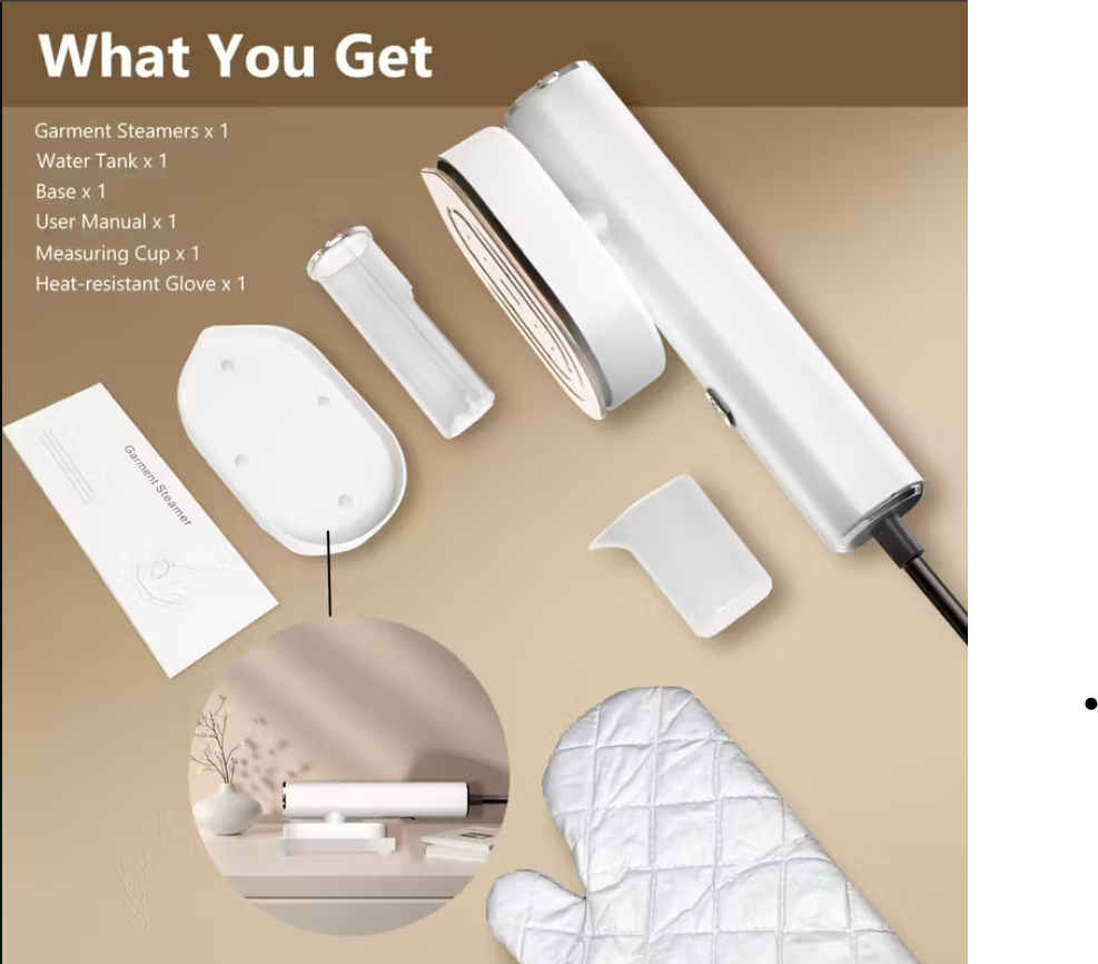 2 in 1 Rotatable Steamer Iron