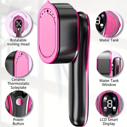 2-in-1 Handheld Garment Steamer & Iron