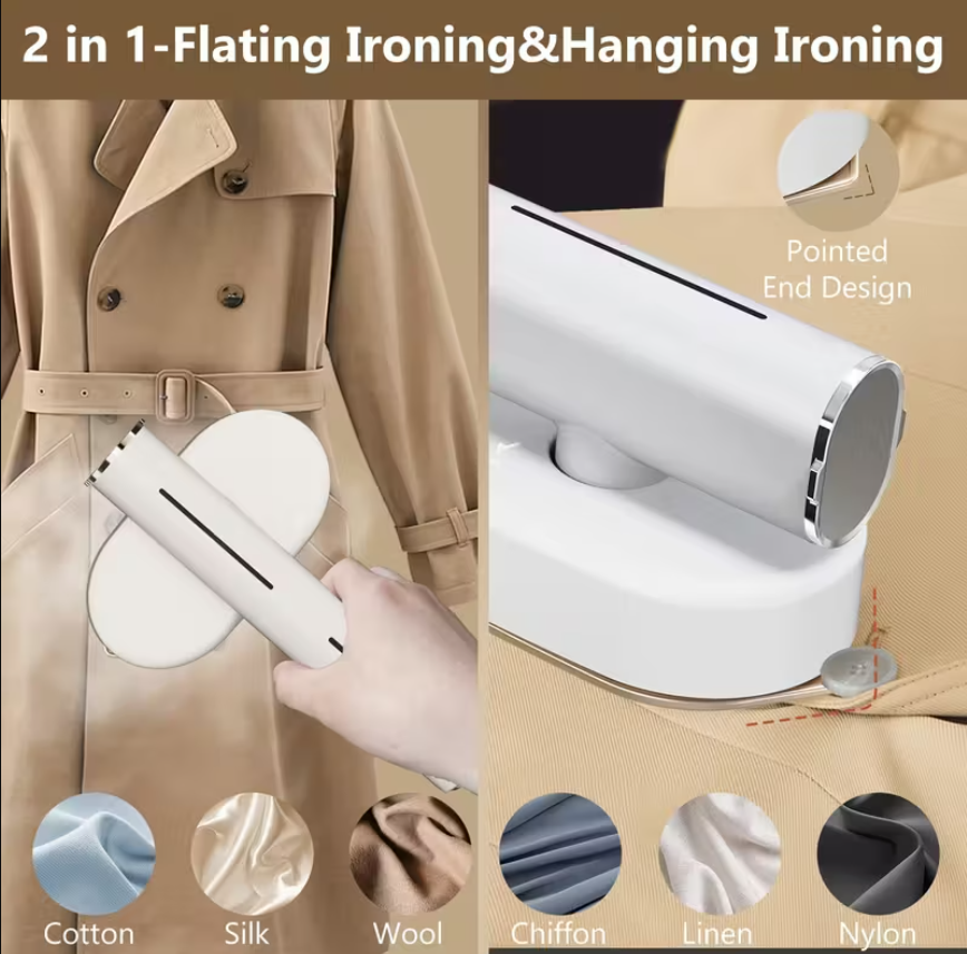 2 in 1 Rotatable Steamer Iron