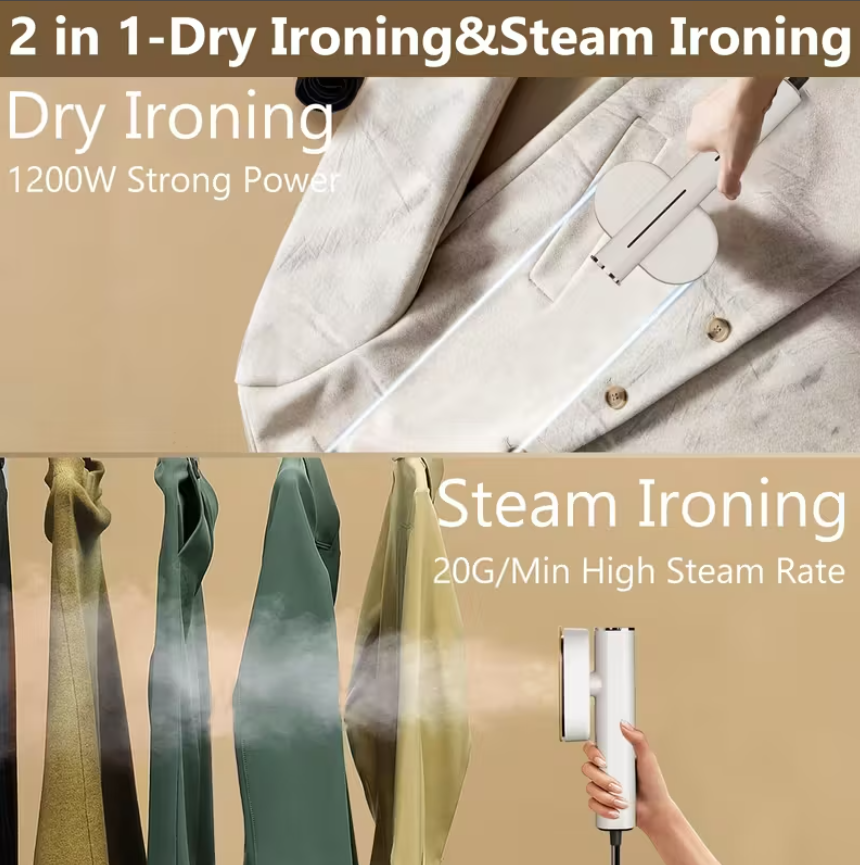 2 in 1 Rotatable Steamer Iron