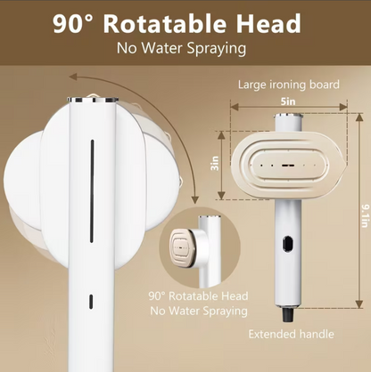 2 in 1 Rotatable Steamer Iron