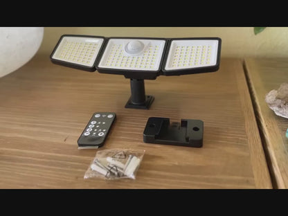 Outdoor Solar Motion Sensor Wall Lamp